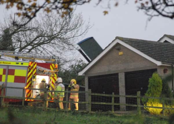 Light plane crash near Castle Bytham
Photo: Jonathan Smith