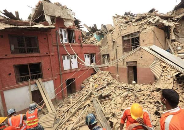 Devastation in Nepal. Photo:The Mountain Trust EMN-150505-143958001