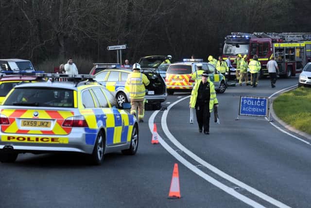 Road traffic accident news.
