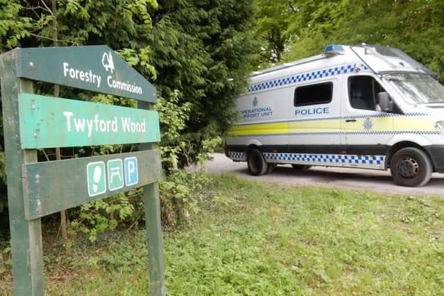 Twyford Wood, near Corby Glen, remains closed as a post-rave clean-up takes place.