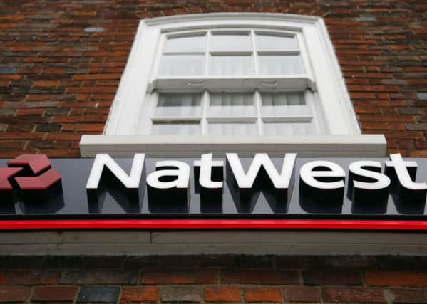 NatWest owner Royal Bank of Scotland has said account payments are missing for some customers across its banking brands. Photo: Jonathan Brady/PA Wire . CITY_RBS_090049.JPG
