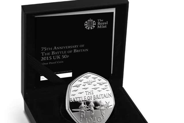 The commemorative 50p piece