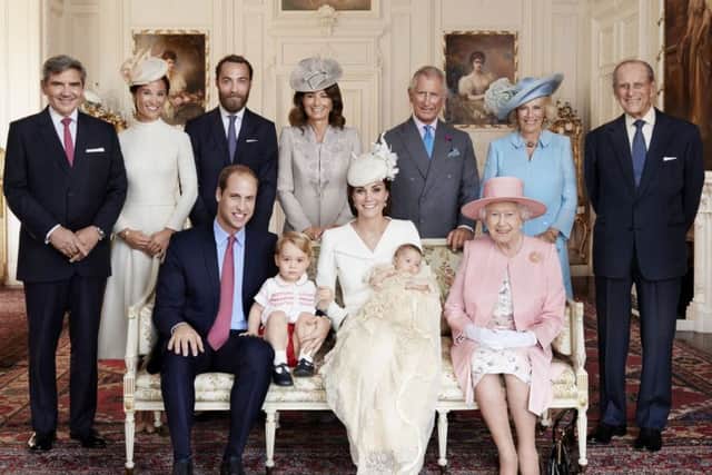 Royal family photos issued following the christening of Princess Charlotte of Cambridge at Sandringham. Copyright: Mario Testino / Art Partner ROYAL_Christening_150758.JPG