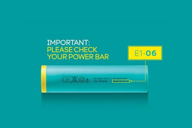 EE recall its Power Bar