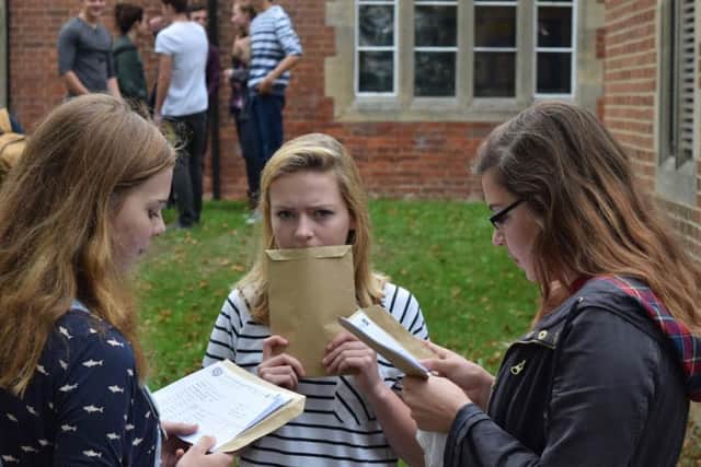 A-Level results day