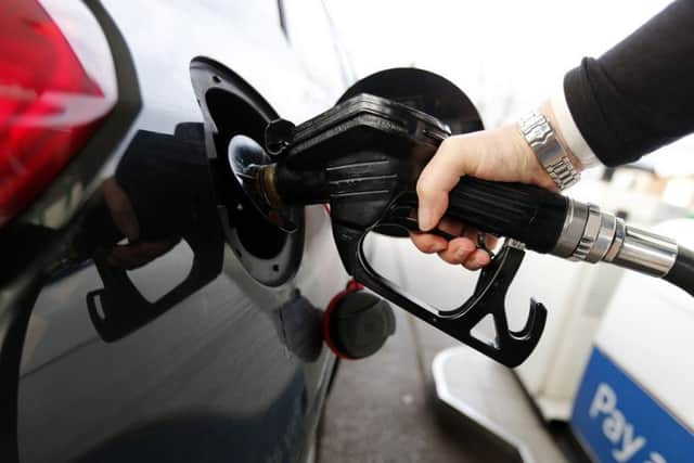 The price of fuel could fall to £1 per litre, experts say. Image: PA TRANSPORT_Fuel_133625.JPG