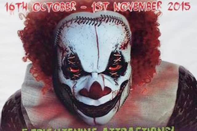 The offending clown poster