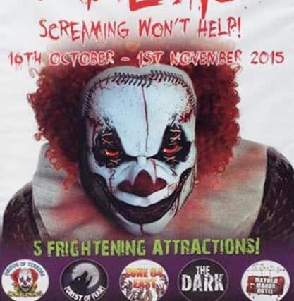 The offending clown poster