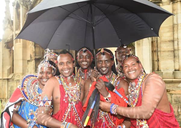 Maasai Warriors visiting  All Saints Church, Stamford EMN-150610-233312009