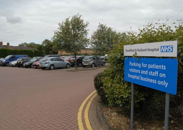 Stamford Hospital car park on Ryhall Road. Photo: SM210611-021ow.jpg ENGEMN00120110621133815