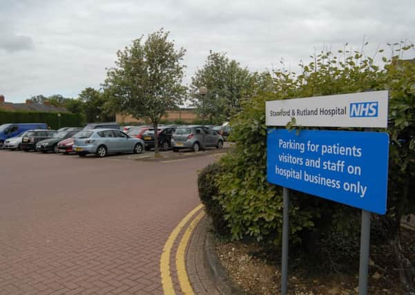 Stamford Hospital car park on Ryhall Road. Photo: SM210611-021ow.jpg ENGEMN00120110621133815
