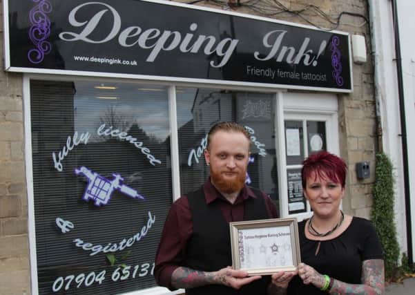 Deeping Ink gets a hygiene rating from South Kesteven District Council. EMN-150412-115426001