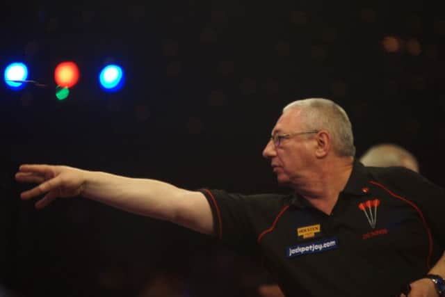 Dennis Harbour in action at Lakeside.