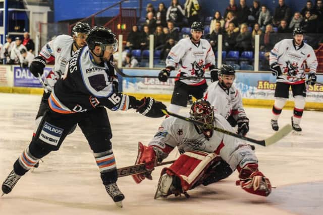 Marc Levers scored the first Phantoms goal.