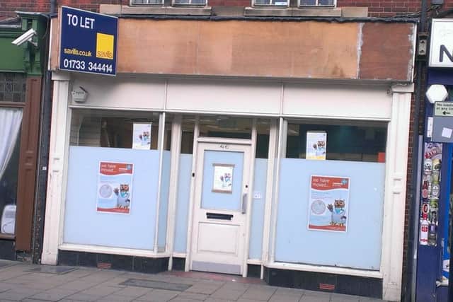 The former pharmacy earmarked for the new micro pub the Brimble Inn in Westgate.