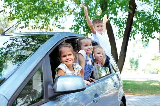 Parents do up to 700 miles a year driving their children around