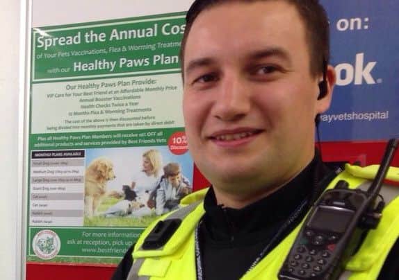 HEROIC: PC Chris Cawdery