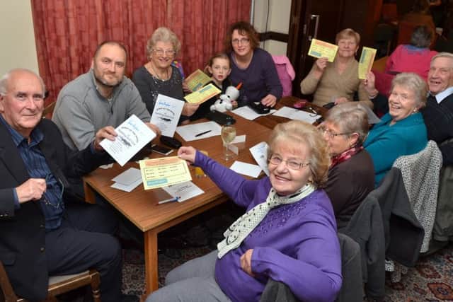 Charity punters for Sue Ryder Cancer Care at Spalding Golf Club.  Photo by Tim Wilson.