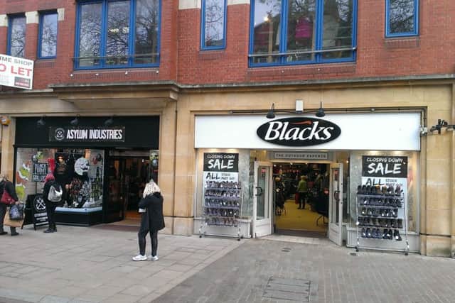 The shops on Long Causeway identified for the location of a proposed new Wagamama restaurant.