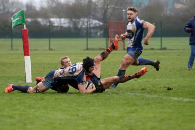 Rugby action from Bretton Park. Picture: Mick Sutterby