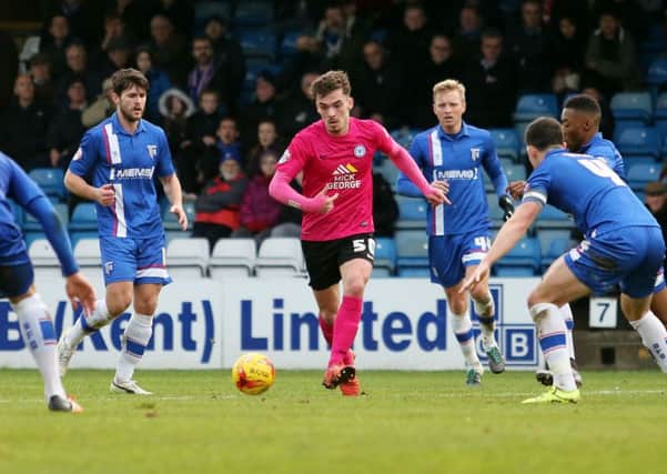 Harry Toffolo during an excellent Posh debut. Photo: Joe Dent/theposh.com.