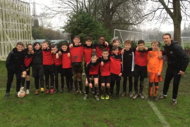 The Nene Park Academy team that won at Enfield.