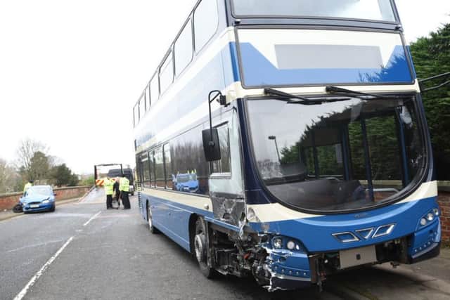 The crash in Market Deeping