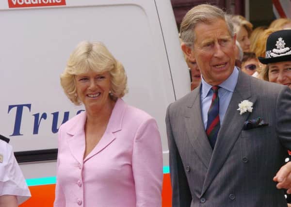 The Prince of Wales and Camilla Parker-Bowles. PA Photo: Tim Ockenden. WPA Rota. EMN-140716-130025001