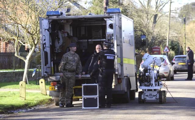 Police and bomb disposal experts remain at the doctorsÃ¢Â¬" surgery in Boughton Village, after suspicious packages were discovered there this morning.
Officers were called to the Boughton surgery in Chapel Road shortly before 7.30am today after the packages were found. ANL-160128-141905009