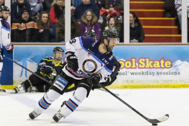 Milan Baranyk scored twice for Phantoms at Hull.