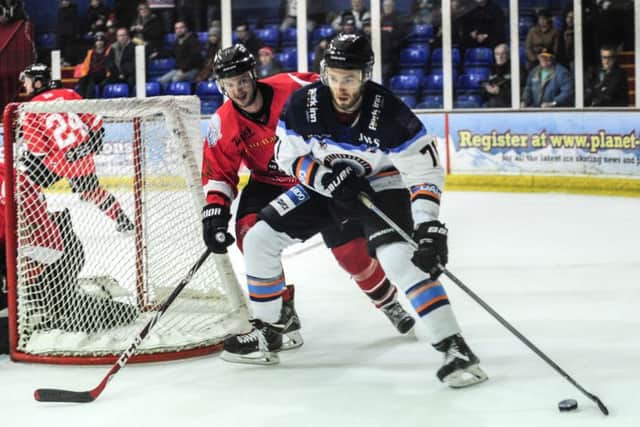 Edgars Bebris scored for Phantoms at Hull.