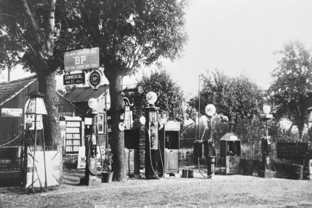Filling station in Newark. Can you date it?