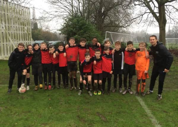 The Nene Park Academy team through to the English Schools FA Cup semi-finals.