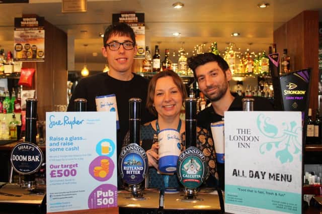 London Inn in Stamford has signed up to Pub500 for Thorpe Hall Hospice EMN-160302-135933001
