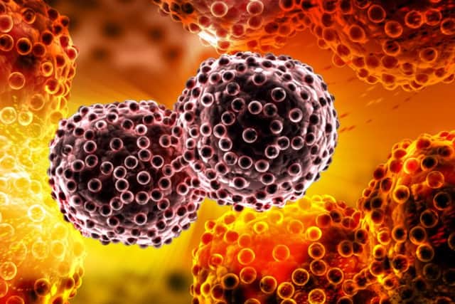 The technique attacks cancer cells, pictured - credit Shutterstock