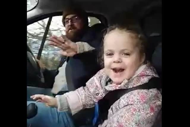 Lee and Sienna Greeves dancing to a Craig David song