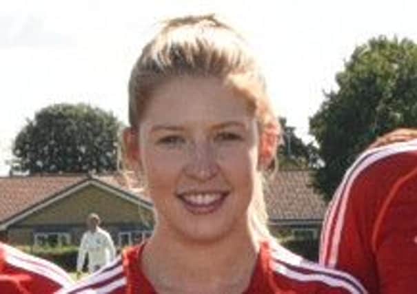 Robyn Gribble scored five times for City of Peterborough Ladies against Letchworth.