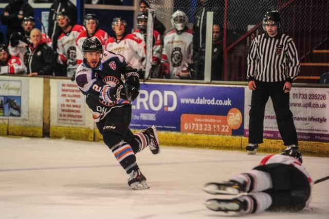 Tom Norton scored for Phantoms against Basingstoke.
