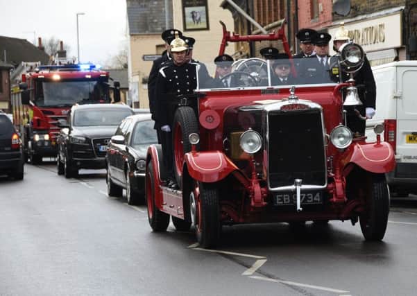 Whittlesey firefighter Malcolm Bean funeral EMN-160802-150036009