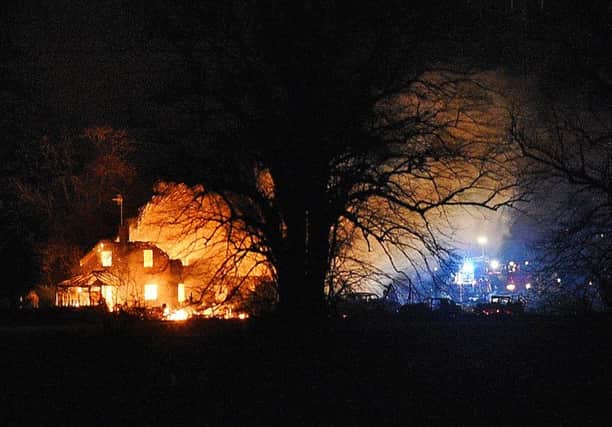 House fire near A47 at Thorney. Photo: David Lowndes EMN-160802-204220009