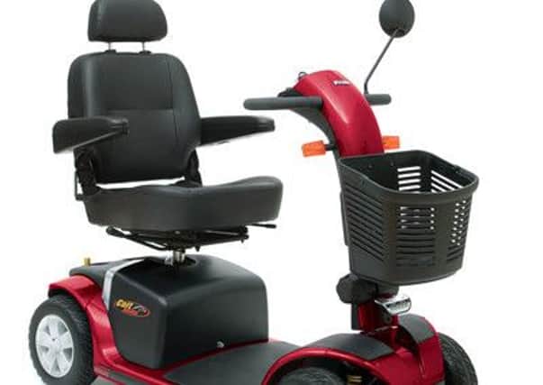 A Colt Deluxe mobility scooter similar to the one stolen