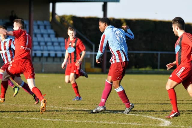 Jezz Goldson-Williams scored for Deeping.