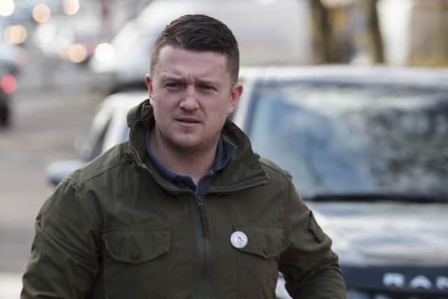 Stephen Yaxley-Lennon, known by the pseudonym Tommy Robinson arrives at Magistrates to face a charge of assault by beating. , Magistrates Court, Peterborough 10/02/2016. Picture by Terry Harris. THA