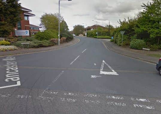 Lancaster Way in Huntingdon where the crash has taken place