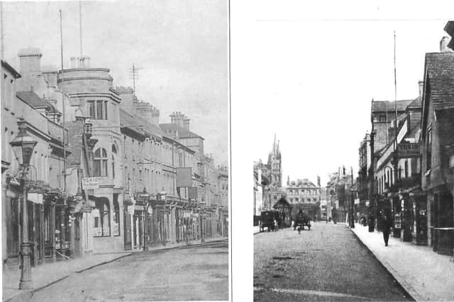 Early pictures of Cowgate and Church Street