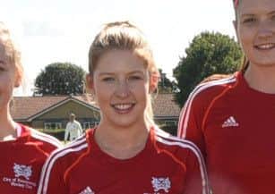 Robyn Gribble claimed a hat-trick for City of Peterborough at Blueharts.