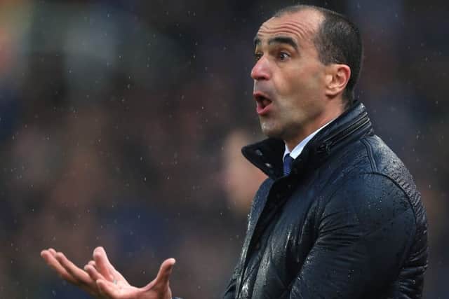 Everton manager Roberto Martinzes is over-rated.