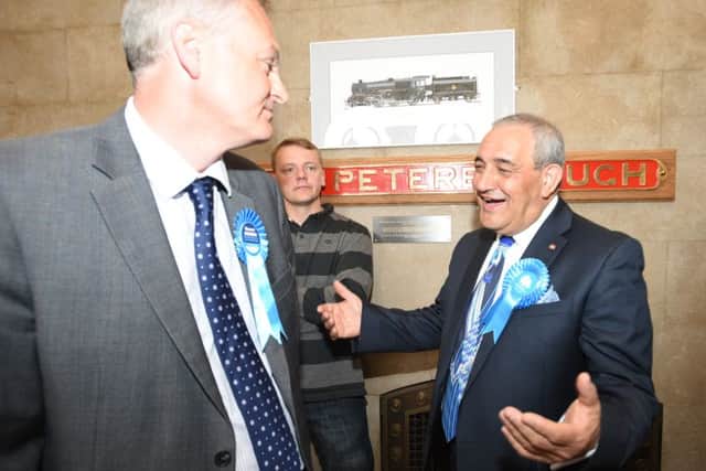 Marco Cereste with Stewart Jackson