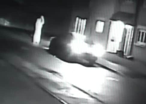 CCTV footage of the crime