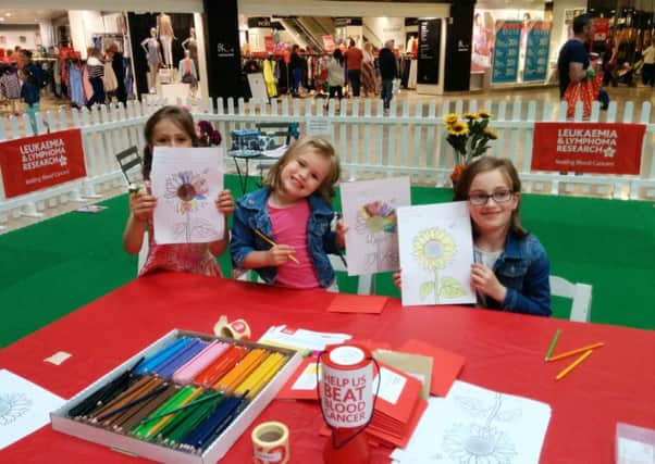A Bloodwise charity event at Queensgate